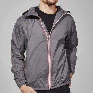 O8 Full Zip Packable Rain Jacket Men's Size M